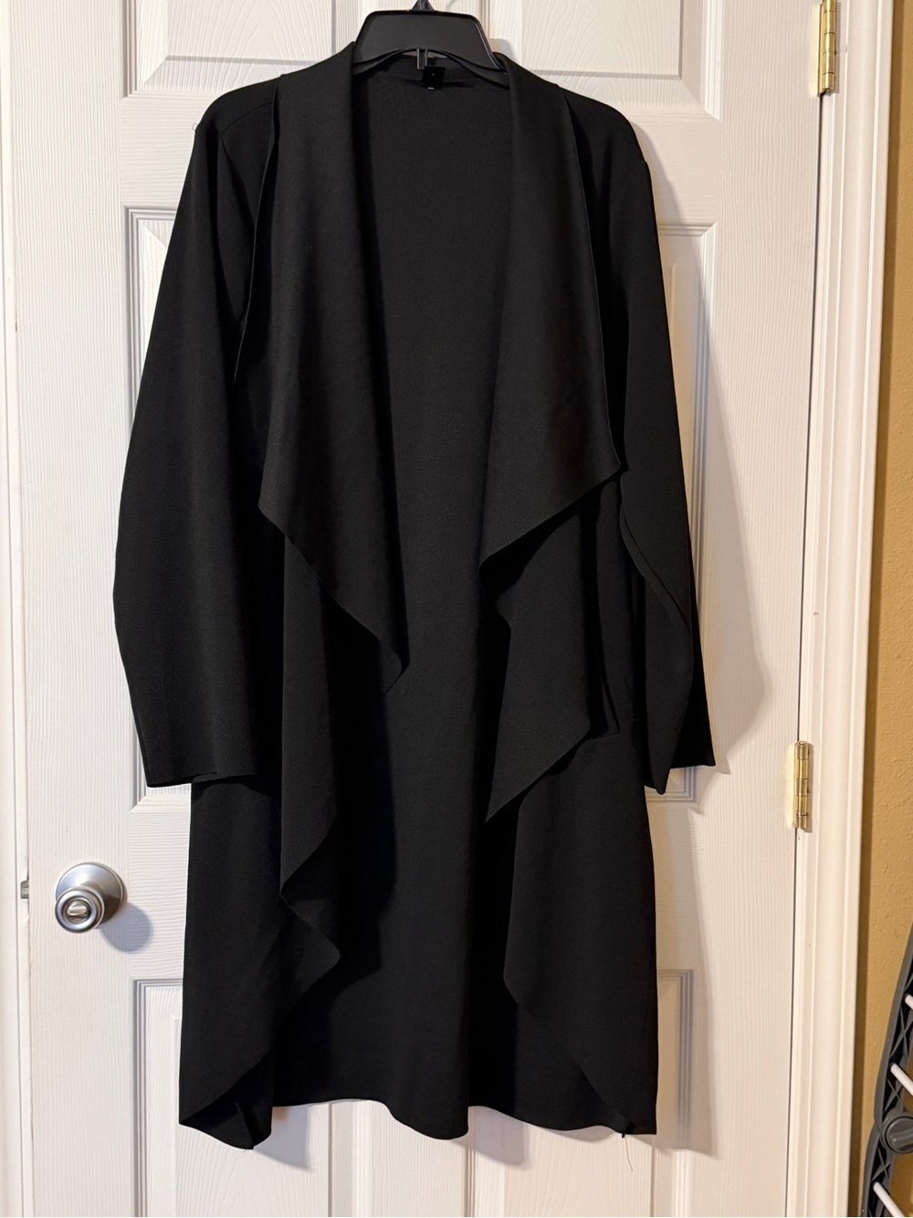 SHEIN black waterfall tail blazer 3x